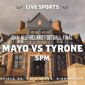 GAA: All-Ireland Football Final – Mayo vs Tyrone